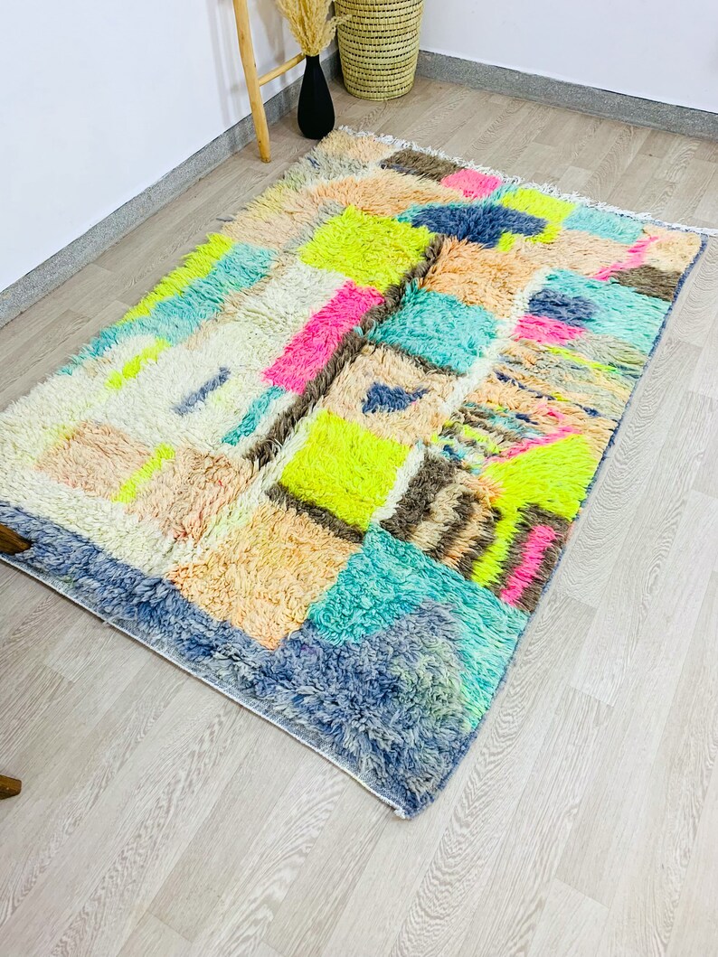 Authentic-Moroccan-Teal-Rug