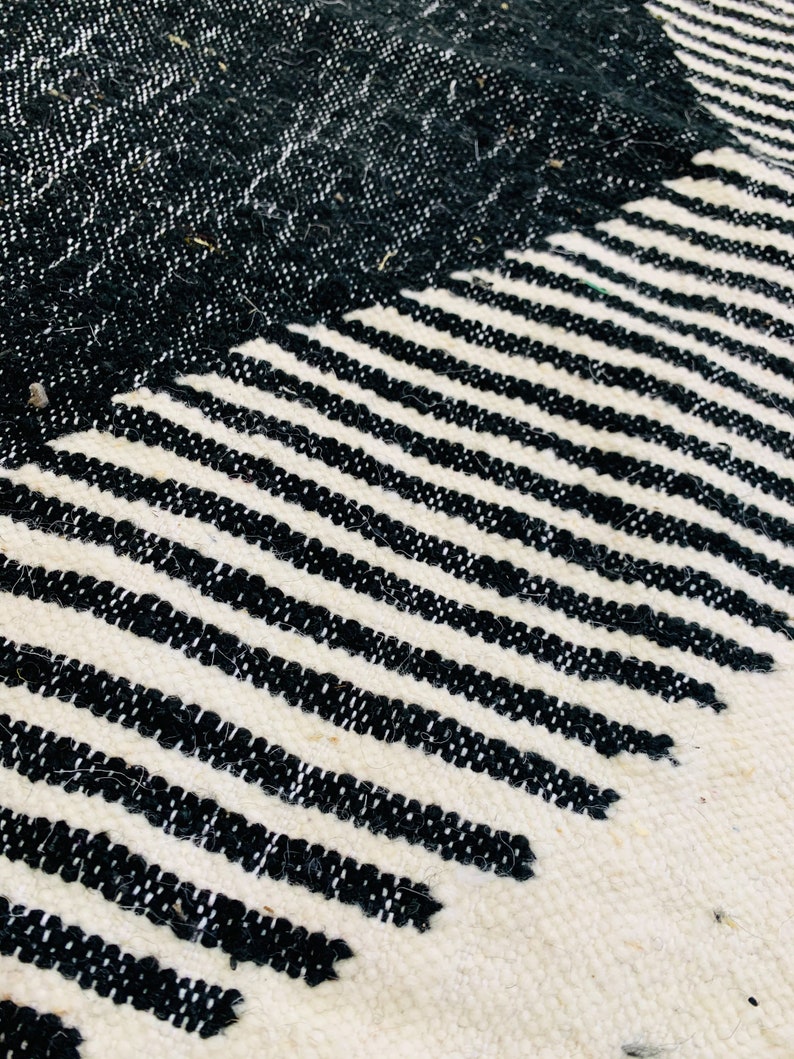 Custom Black Rug