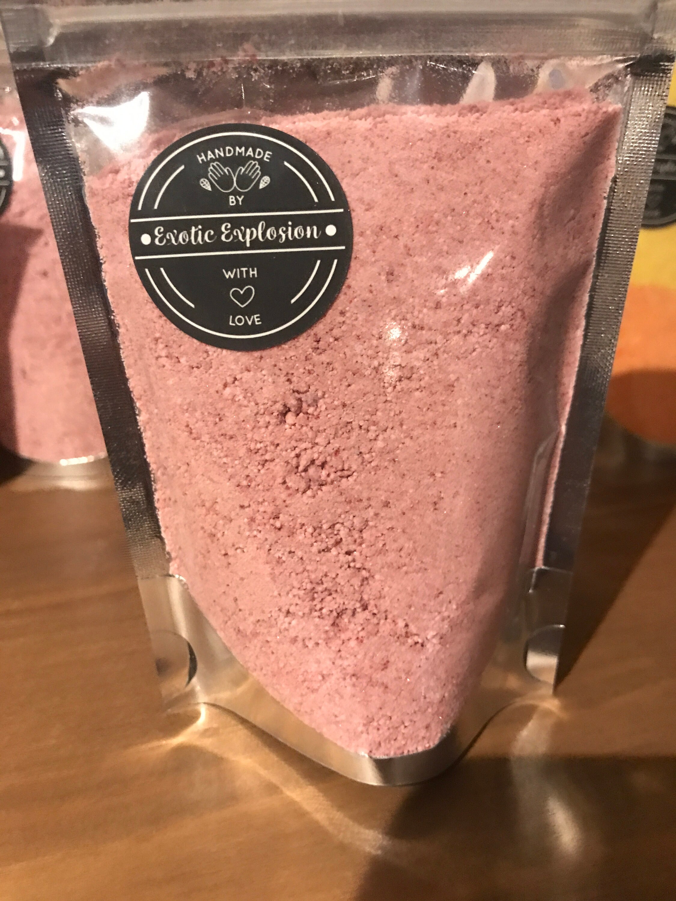 Luxury homemade bath dust Etsy
