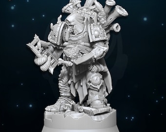 Plague Scribe • Den of Imagination • 3D Printed Tabletop Miniature •