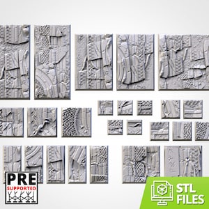 Ancestral Ruins • Thematic Bases Square Version • Txarli Factory