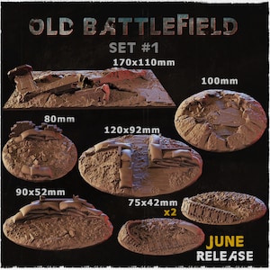 Old Battlefield Bases • Zabavka Workshop