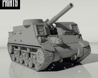 Grim Priest Artillery • Modular • Grim Prints •  FDM Printed Wargaming Tank •