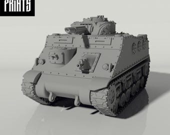 Grim Kangaroo Transport • Modular • Grim Prints •  FDM Printed Wargaming Tank •