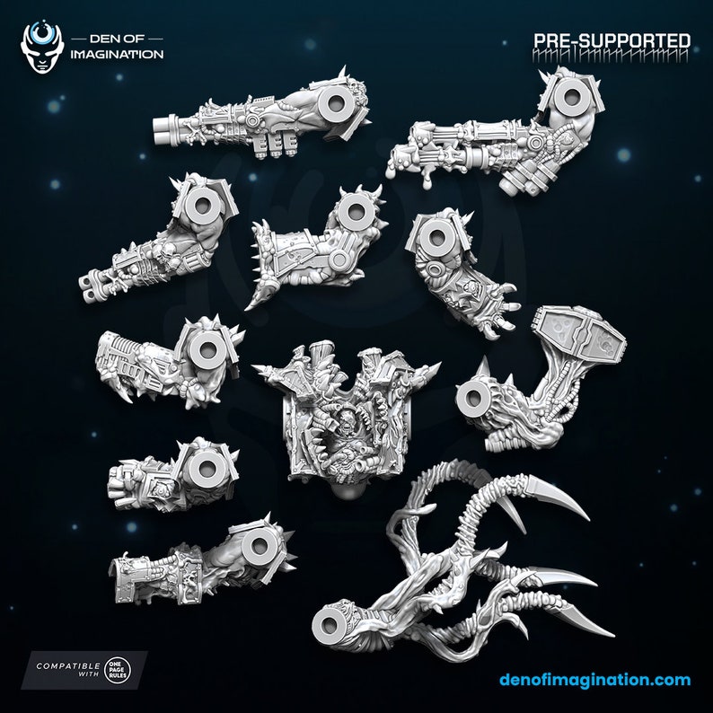 Plague Juggernaut • Den of Imagination • 3D Printed Tabletop Miniature ...