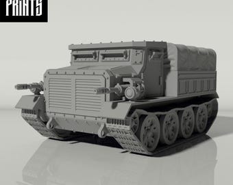 Grim AT-45 Transport • Modular • Grim Prints •  FDM Printed Wargaming Tank •