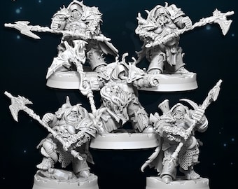 Plague Reapers • Den of Imagination • 3D Printed Tabletop Miniature •