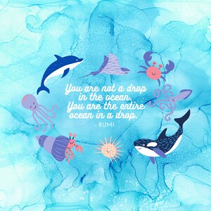 Ocean Nursery Print