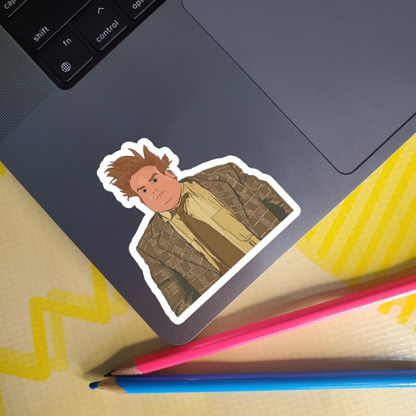 Crazy Hair - Thomas R. "Tommy" Callahan III - Tommy Boy Vinyl Sticker