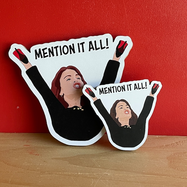 Mention it All!  - Bethenny Frankel - Real Housewives of New York Magnet