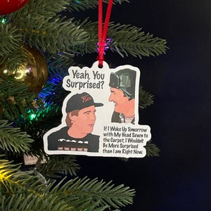 Yeah, You Surprised? Head Sewn to Carpet.. - Clark and Eddie - National Lampoons Christmas Vacation - Christmas Ornament