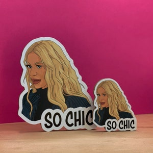 So Chic - Dorit Kemsley - Real Housewives of BEverly Hills Kühlschrankmagnet