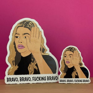 Denise Richards &#39;Bravo&#39; Fridge Magnet - Real Housewives of Beverly Hills