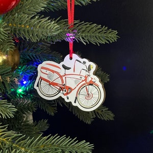 Pee Wee&#39;s Stolen Bike - Pee Wee&#39;s Big Adventure Ornament