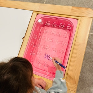 Flisat/Trofast inserts- Alphabet tracing board