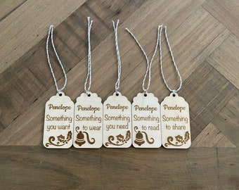 Personalised Christmas gift tags