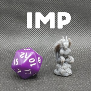 Imp - Printed Obsession - Hell Hath No Fury - D&D Dungeons and Dragons / Pathfinder Tabletop Miniature Monster