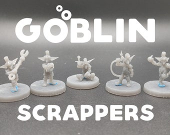 Goblin Scrappers - Lodge of the Wasted - Dragon Trapper's Lodge - D&D Dungeons and Dragons / Pathfinder Tabletop Juego de personajes en miniatura