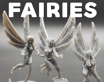 Fairy Set - Into the Woods - Galaad Miniatures - D&D Dungeons and Dragons / Pathfinder Tabletop Miniature Monster