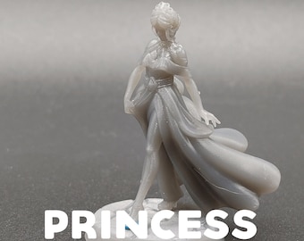 Princess - Galaad Miniatures - D&D Dungeons and Dragons / Pathfinder Tabletop Miniature