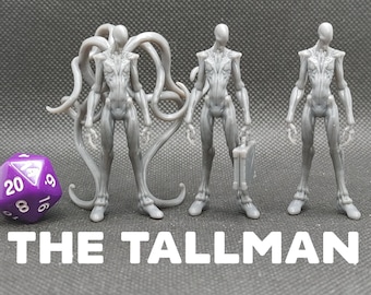 The Tallman / Slender Guy - Printed Obsession - Cryptid / Urban Legend - D&D Dungeons and Dragons / Pathfinder Tabletop Miniature Monster