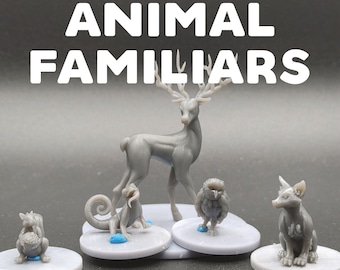 Animal Familiars/Companions - CastnPlay - D&D Dungeons and Dragons / Pathfinder Tabletop Miniature