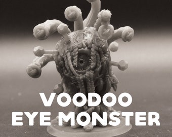 Voodoo Beholder - Printed Obsession - The Puppet Master's Show - D&D Dungeons and Dragons / Pathfinder Tabletop Miniature Monsters