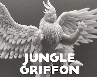 Jungle Griffon - Dragon Trapper Lodge Miniatures - D&D Dungeons and Dragons / Pathfinder Tabletop Miniature