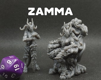 Zamma - Devil/Demon - Printed Obsession - D&D Dungeons and Dragons / Pathfinder Tabletop Miniature Devil