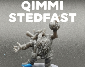 Qimmi Stedfast - CastnPlay - D&D Dungeons and Dragons / Pathfinder Tabletop Miniature Player