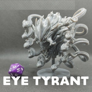 Tyrant Beholder / Floating Eye Monster - Brayan Nafarrate - D&D Dungeons and Dragons / Pathfinder Tabletop Miniature Monster