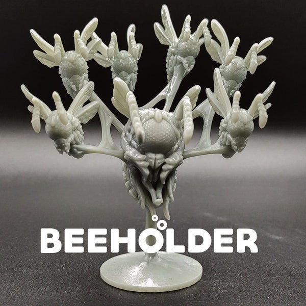 Beeholder - Bee Beholder - Printed Obsession - Not the Bees Set - D&D Dungeons and Dragons / Pathfinder Tabletop Miniature Monster