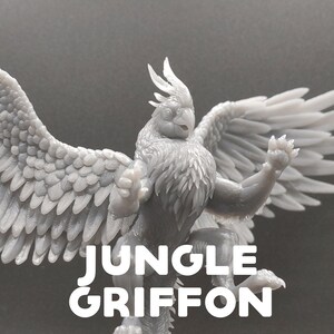 Jungle Griffon - Dragon Trapper Lodge Miniatures - D&D Dungeons and Dragons / Pathfinder Tabletop Miniature
