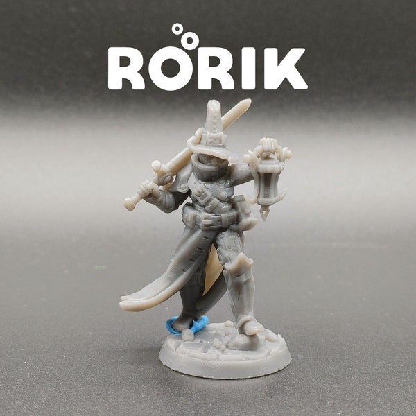 Rorik - Lantern Keeper - Galaad Miniatures - D&D Dungeons and Dragons / Pathfinder Tabletop Miniature