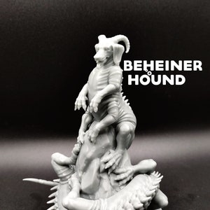 Beheiner Hound - Dragon Trapper&#39;s Lodge - D&D Dungeons and Dragons / Pathfinder Tabletop Miniature