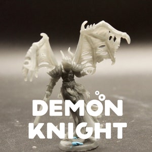 Demon Knight - Galaad Miniatures - D&D Dungeons and Dragons / Pathfinder Tabletop Miniature