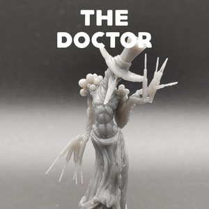 The Doctor - Plague Doctor - Printed Obsession - D&D Dungeons and Dragons / Pathfinder Tabletop Miniature Monster