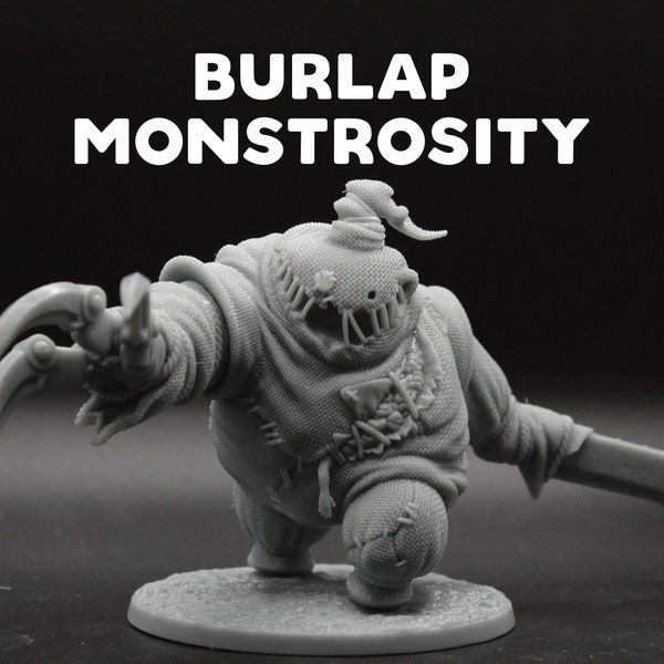 Burlap Monstrosity / Boogeyman - Dragon Trapper's Lodge - D&D Dungeons and Dragons / Pathfinder Tabletop Miniature Horror Monster