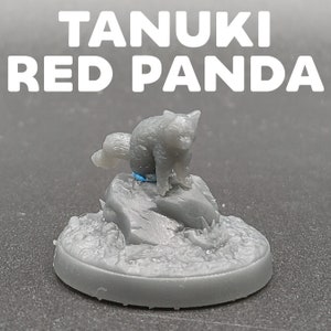 Tanuki Red Panda Animal Companion / Familiar - Dragon Trapper&#39;s Lodge - D&D Dungeons and Dragons / Pathfinder Tabletop Miniature Creature