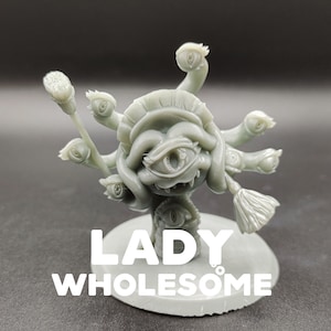Beholder Maid - Lady Wholesome - Printed Obsession - Dungeon Cleaning Inc - D&D Dungeons and Dragons / Pathfinder Tabletop Miniature Monster