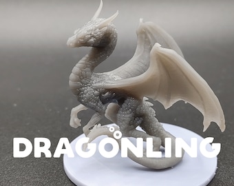 Dragonling - PrintMyMini - World of Dragons - D&D Dungeons and Dragons / Pathfinder Tabletop Miniature