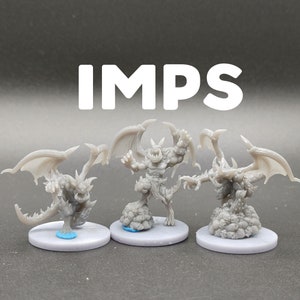 Jizor's Imps - CastnPlay - D&D Dungeons and Dragons / Pathfinder Tabletop Miniature Monster