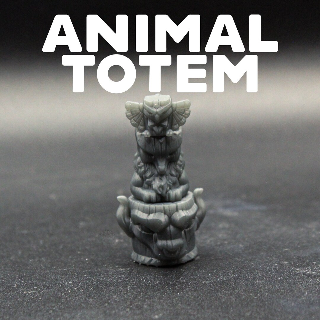 Totem Stack Animal Totems - Druid Shaman Totem Pole Stack - Castnplay - D&D ...