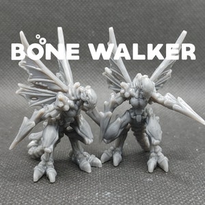 Bone Walker - Printed Obsession - Hell Hath No Fury - D&D Dungeons and Dragons / Pathfinder Tabletop Miniature