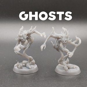 Ghosts - Galaad Miniatures - D&D Dungeons and Dragons / Pathfinder Tabletop Miniature