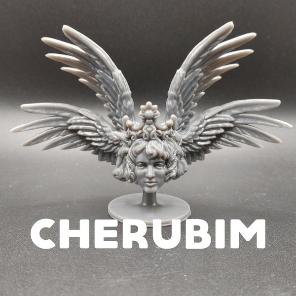 Cherubim - Printed Obsession - D&D Dungeons and Dragons / Pathfinder Tabletop Miniature Monster