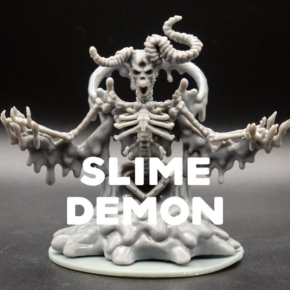 Slime Demon - Juiblex - Slime God Gelatinous Ooze Oblex - Printed