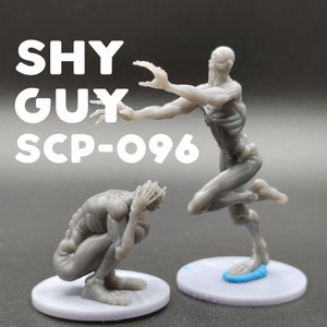 SCP-096 – Shy Guy Monster Figurine - Shop Art by Lauralien