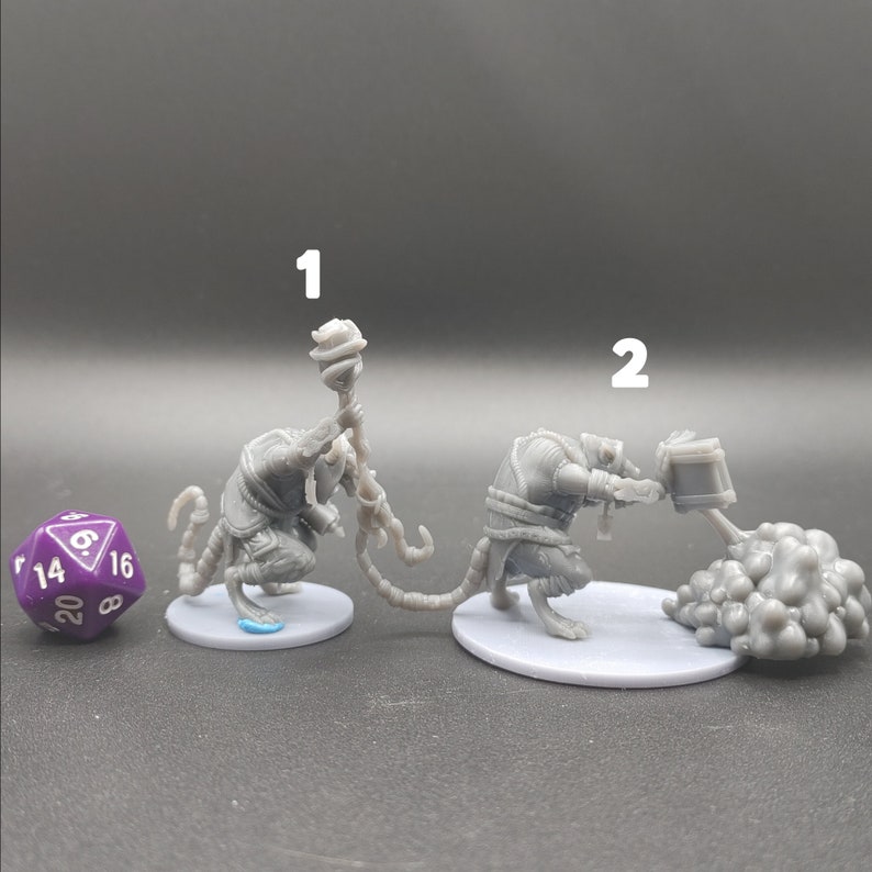 Pathfinder Ravager Ravager Priest - Rat Men - Castnplay - Enter the Drains - D&D Dungeons ...