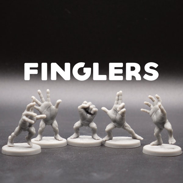 Finglers - Hand Grab Monsters - Dragon Trapper's Lodge - Monsters of The Multiverse - D&D Dungeons and Dragons Pathfinder Tabletop Miniature